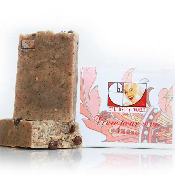 Кофе эдишен натуральное кофейное мыло-скраб